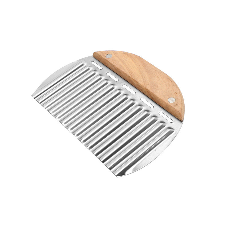 wavy edge dough scraper baking tool