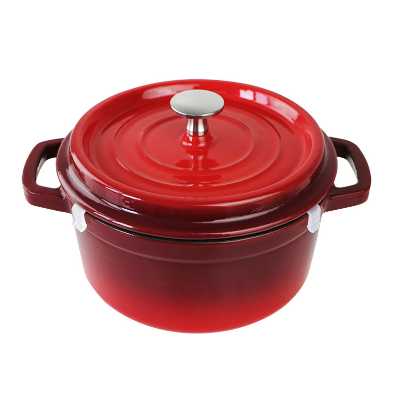 premium cast iron cookware with lid