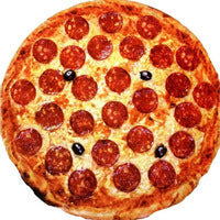 Round Pizza Blanket Flannel – Travel, Couch & Bed Cover