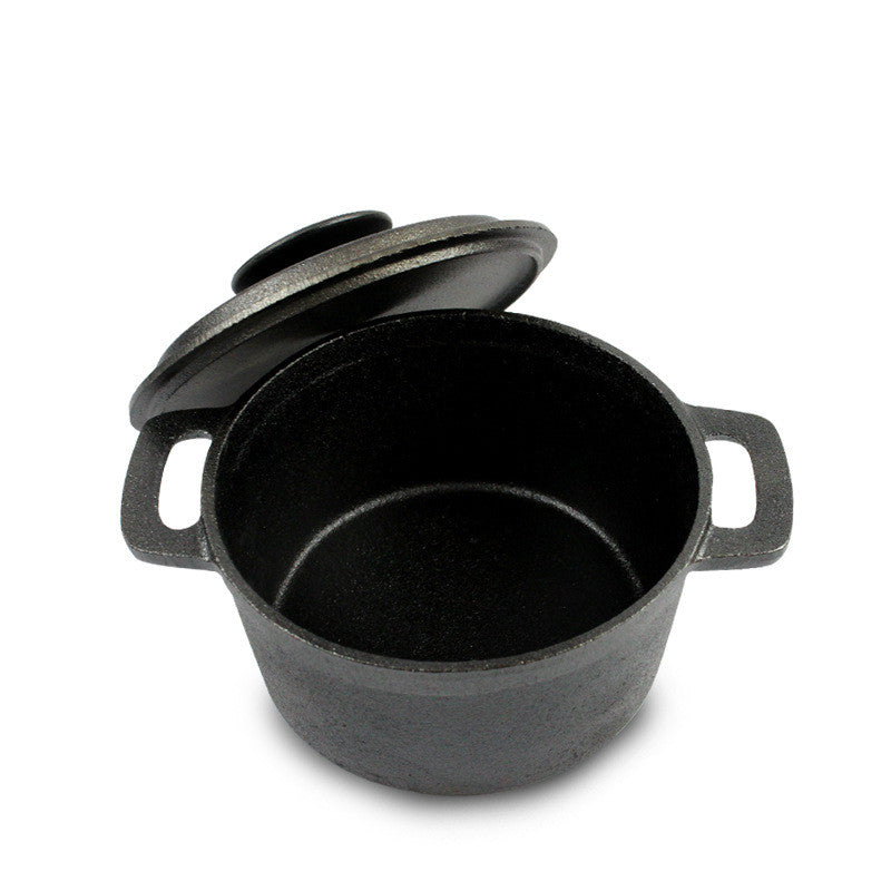 Small dutch oven pot for baking and roasting