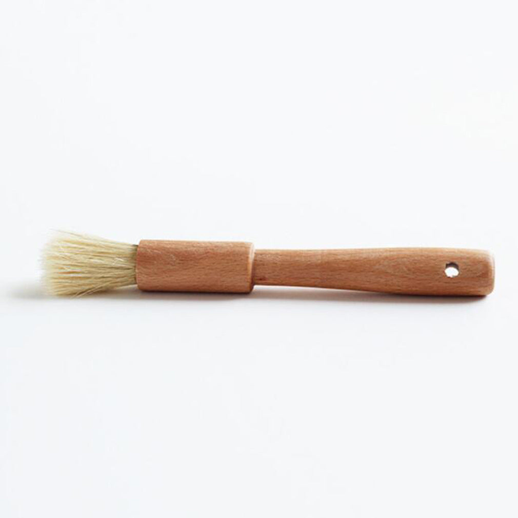 Bread glazing brush for golden crust finish