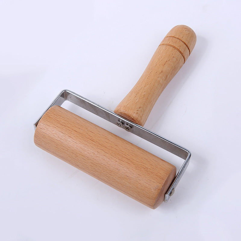 Premium beech wood baking roller for homemade dough