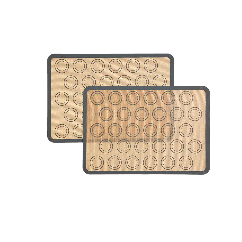 Flexible baking mat for pizza dough and pastries