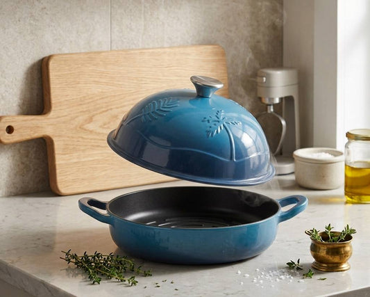 sourdough bread baking dutch oven pot