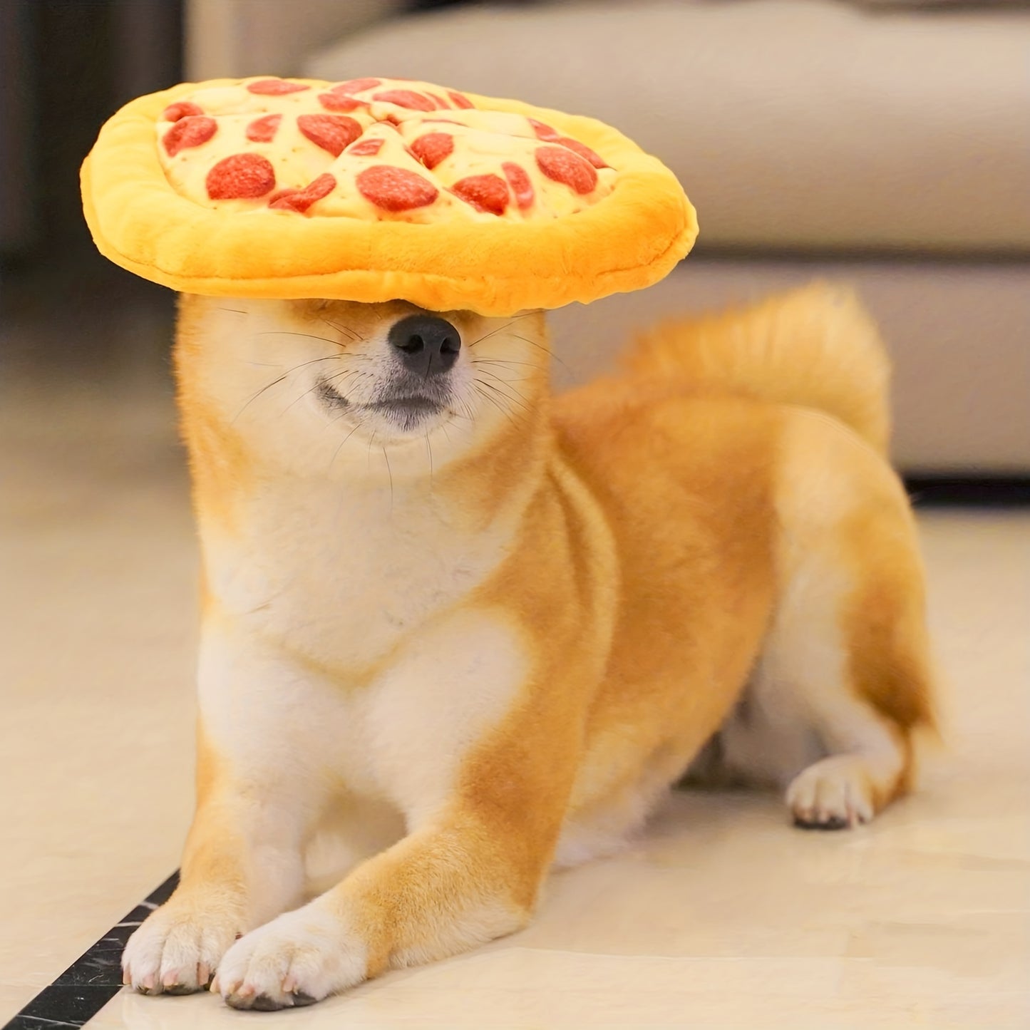 Pizza Dog Toy ā Durable Chew & Play Fun for Happy Pups šš¶