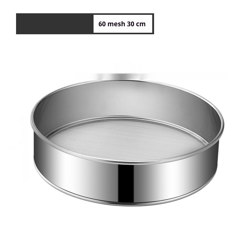 Ultra-fine baking flour strainer for cakes and pastries