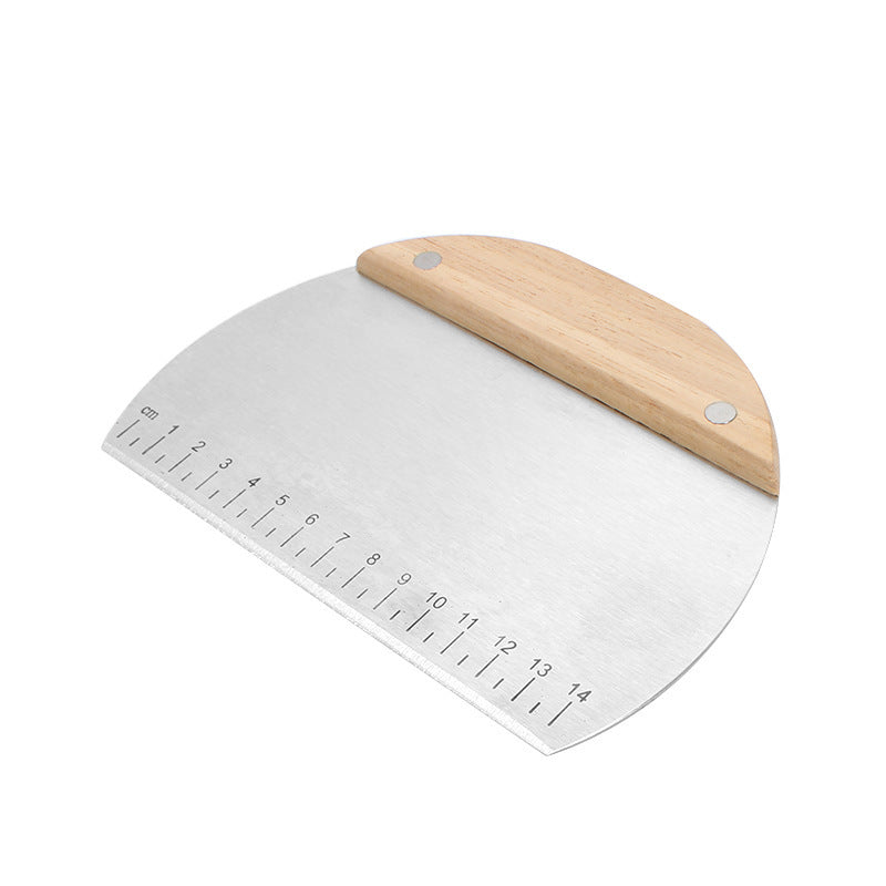 kitchen baking dough cutting tool wood handle