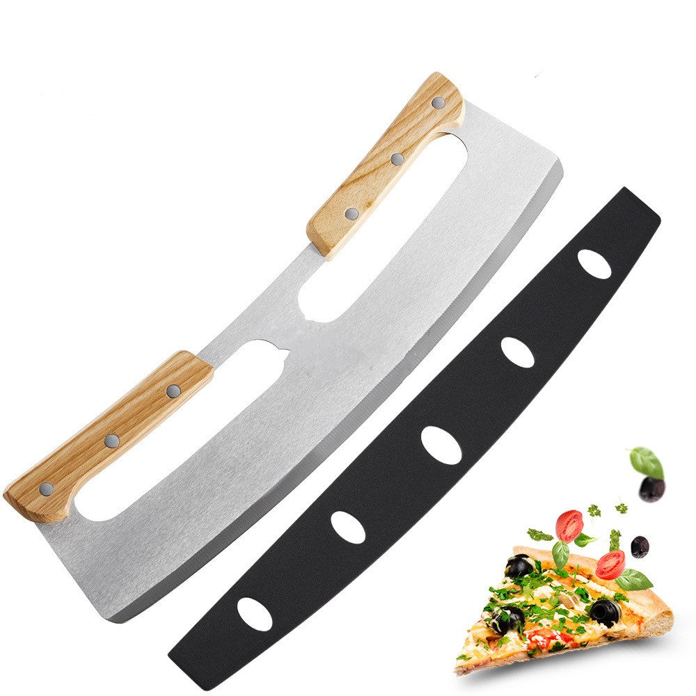 Artisan pizza cutting tool for sourdough pizza baking