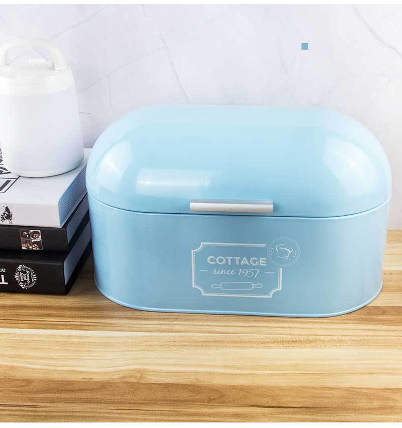 Large capacity bread box for bread and baked goods storage