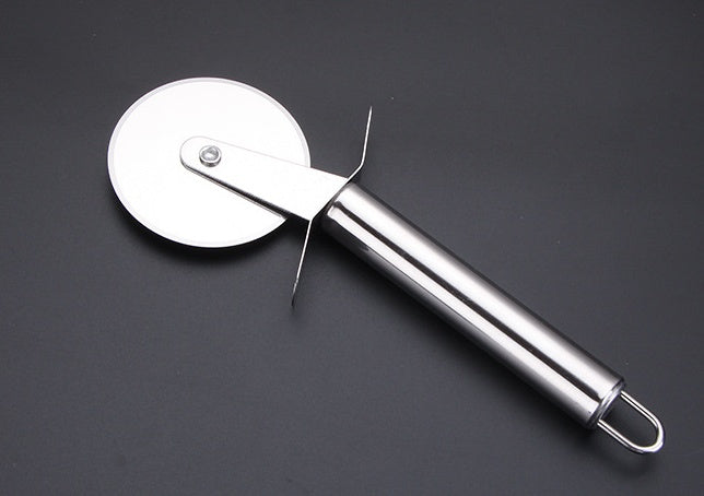 Stainless Steel Pizza Cutter Set – 4-in-1 Professional Kitchen Tools