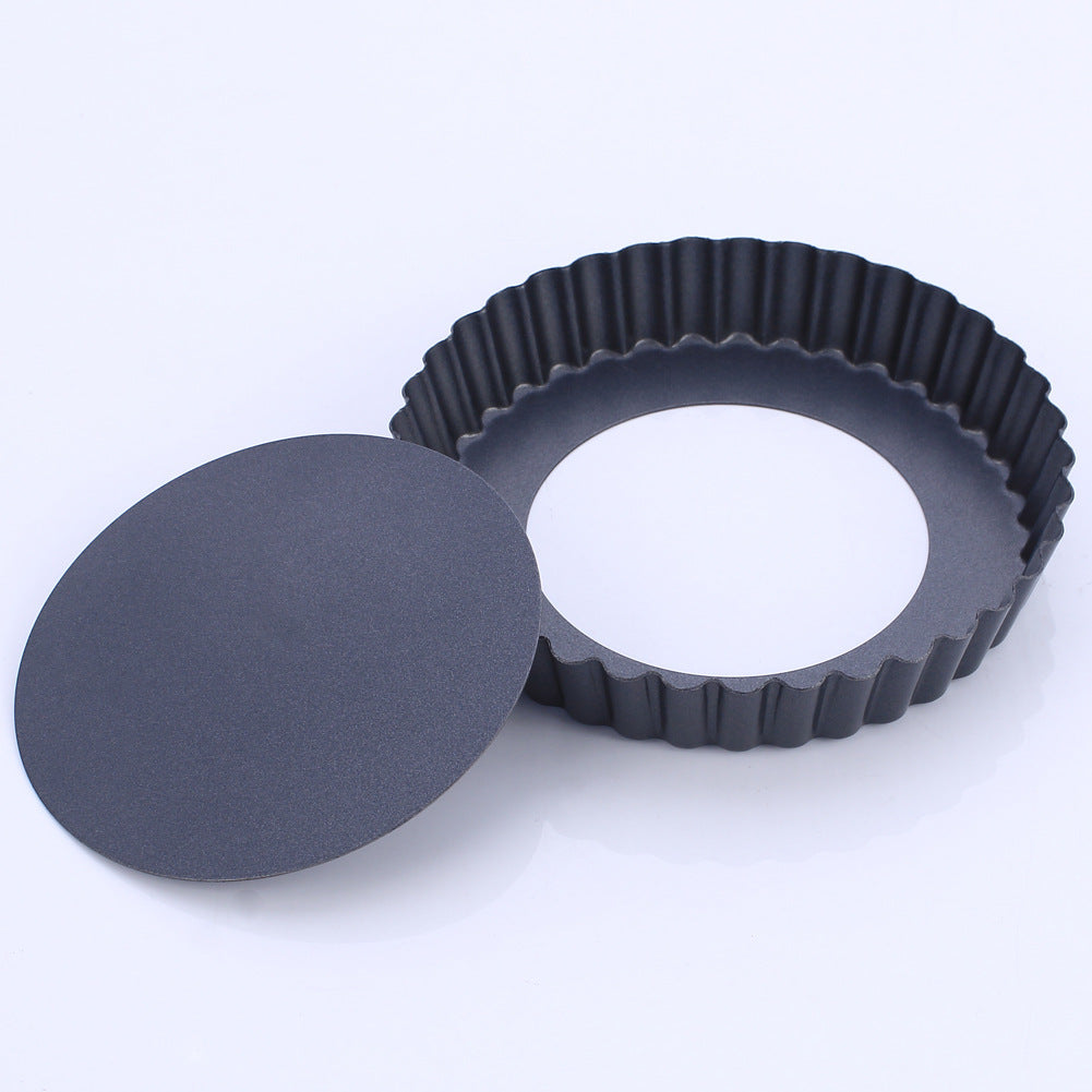 Professional tart pan for pasta flora and quiche baking