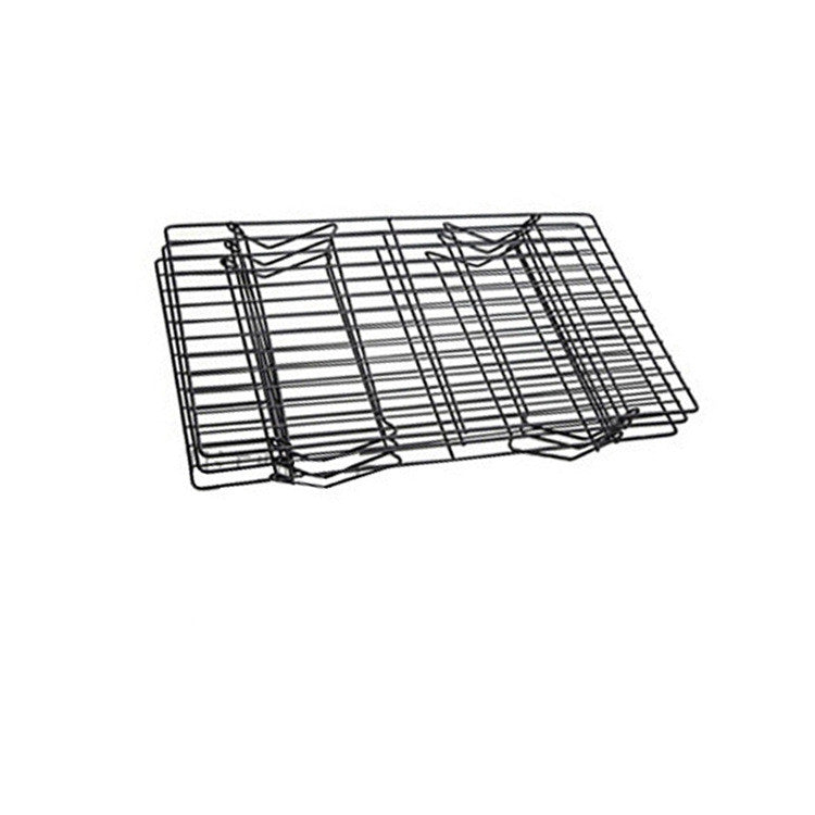 Space-saving baking cooling stand for kitchen countertop