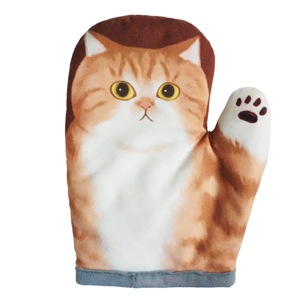 Heat resistant oven gloves for safe baking and kitchen cooking