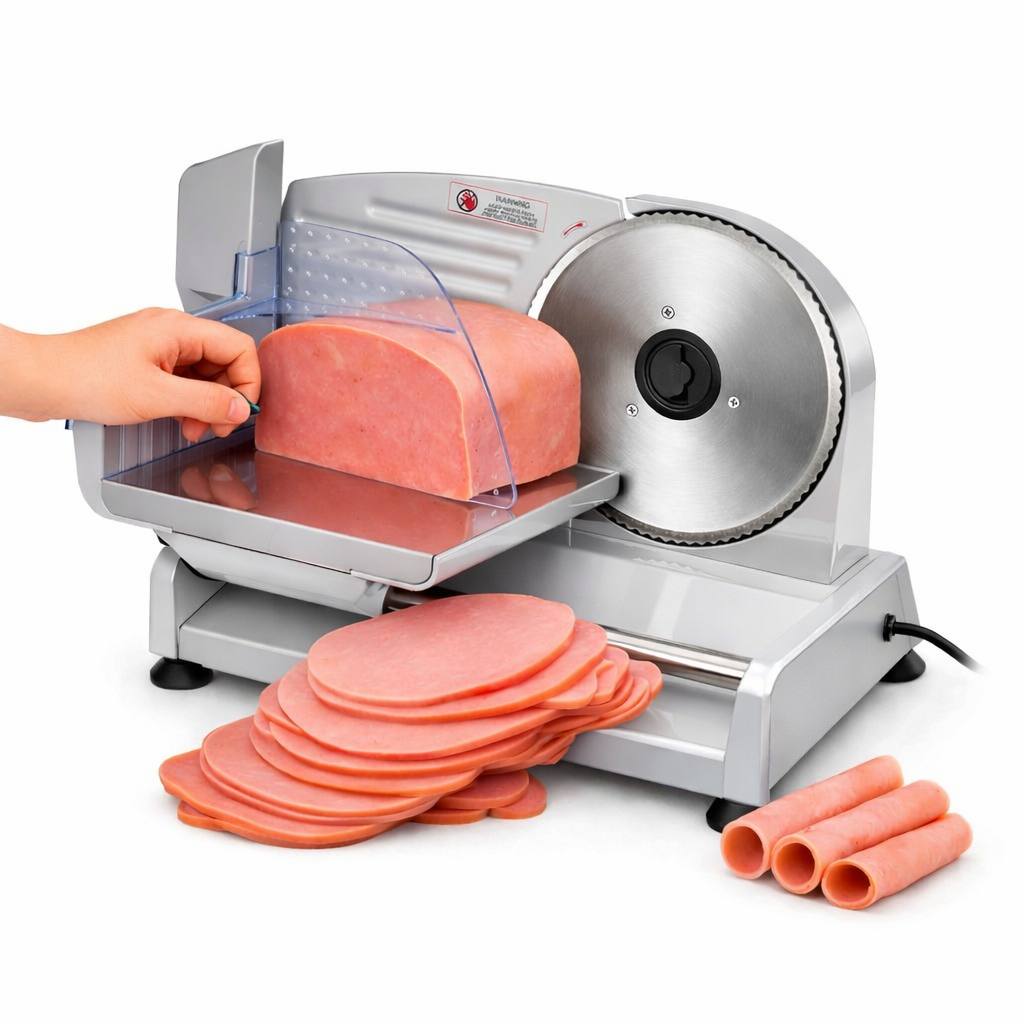 Premium kitchen slicer for bread cheese and deli meats