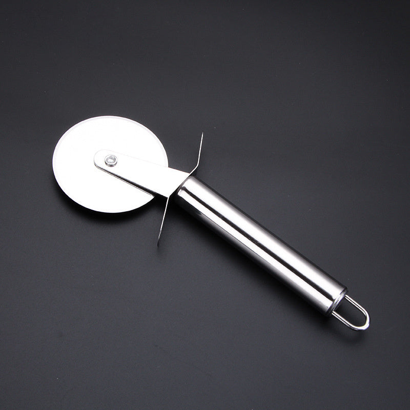 Stainless Steel Pizza Cutter Set – 4-in-1 Professional Kitchen Tools