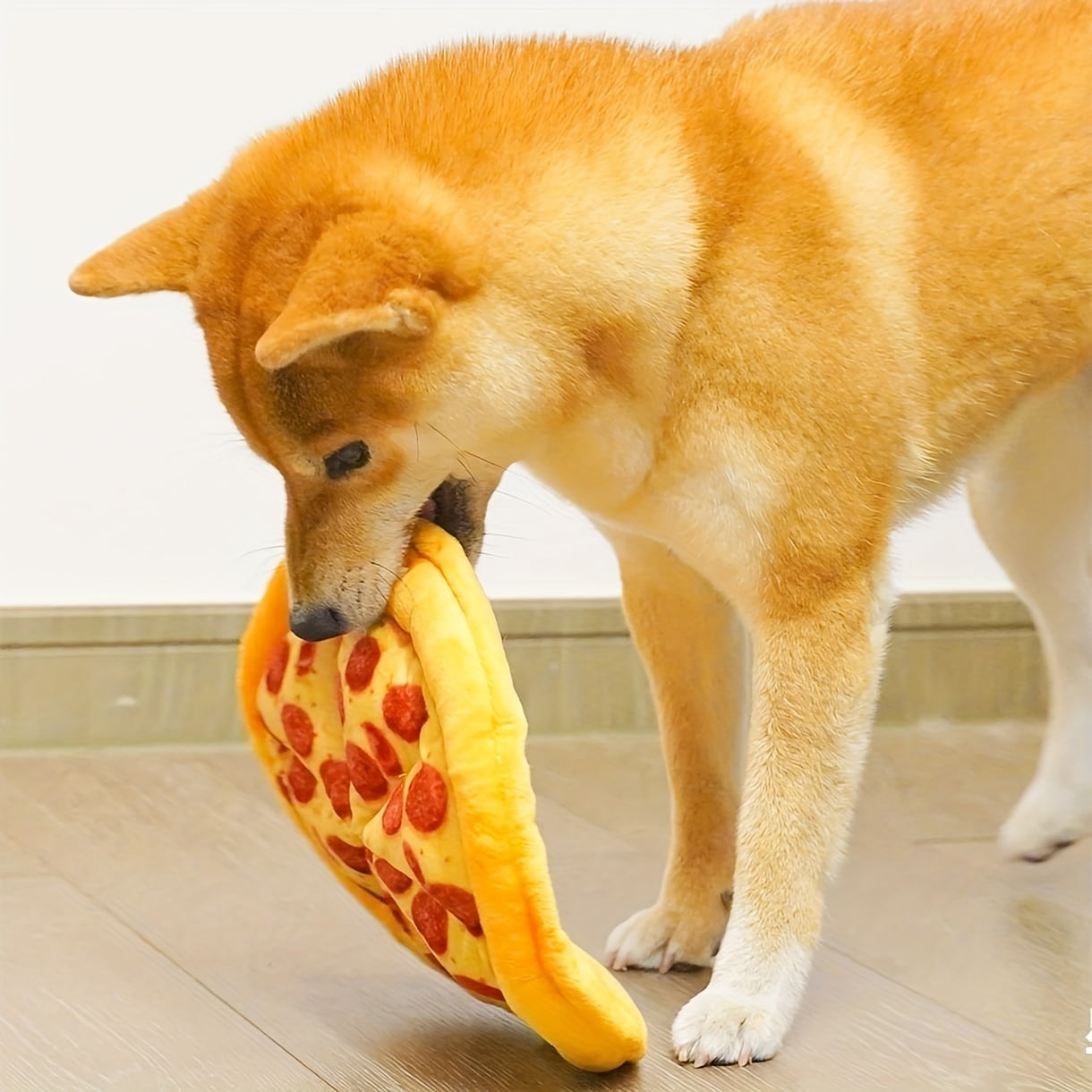 Pizza Dog Toy – Durable Chew & Play Fun for Happy Pups 🍕🐶