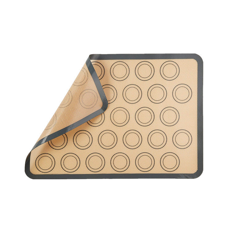 Silicone pastry baking sheet for cookies and desserts