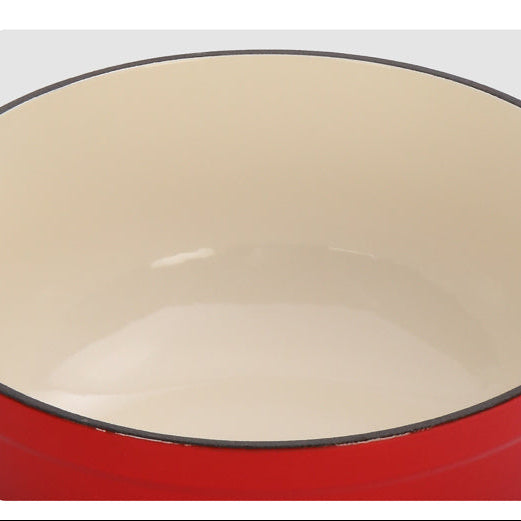Oven safe cast iron pot for homemade baking