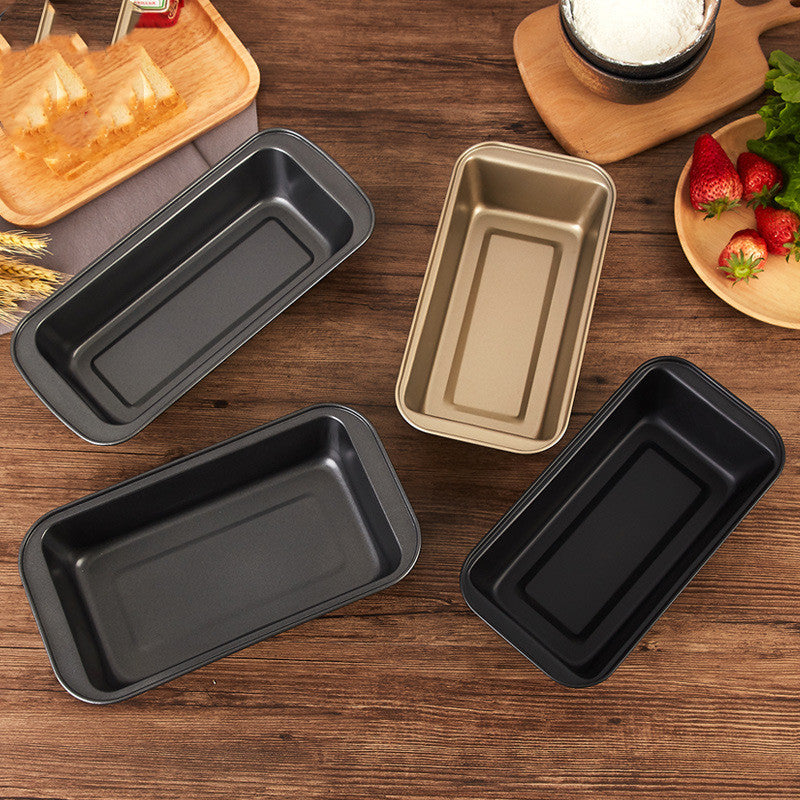 Non-stick carbon steel toast bread loaf pan
