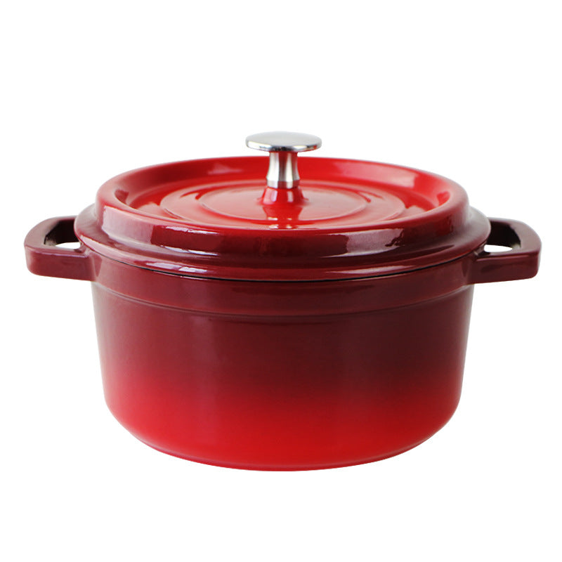 cast iron soup pot for bread baking