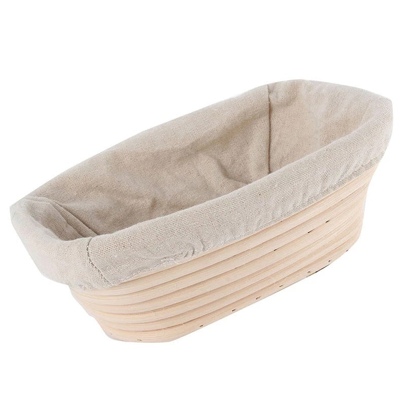 Rattan banneton proofing basket for sourdough dough rising