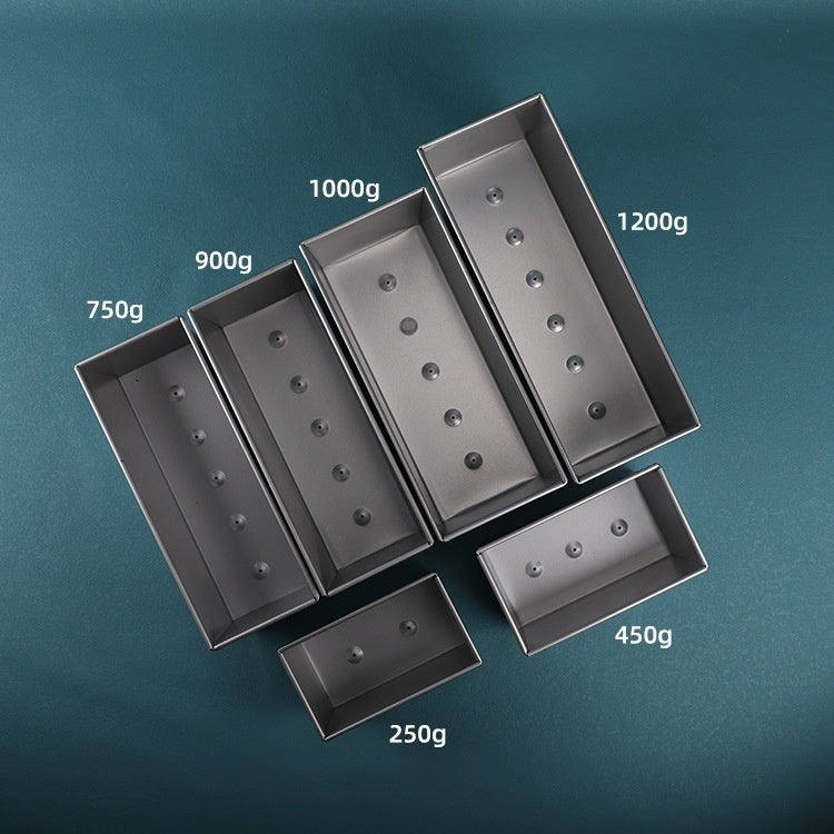 Professional bread baking pan with lid