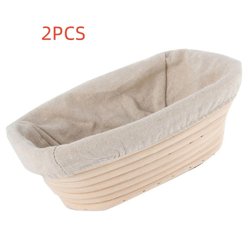 Sourdough bread proofing basket for dough fermentation