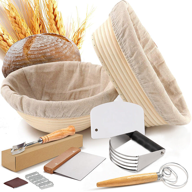 Sourdough baking essentials set for homemade bread making