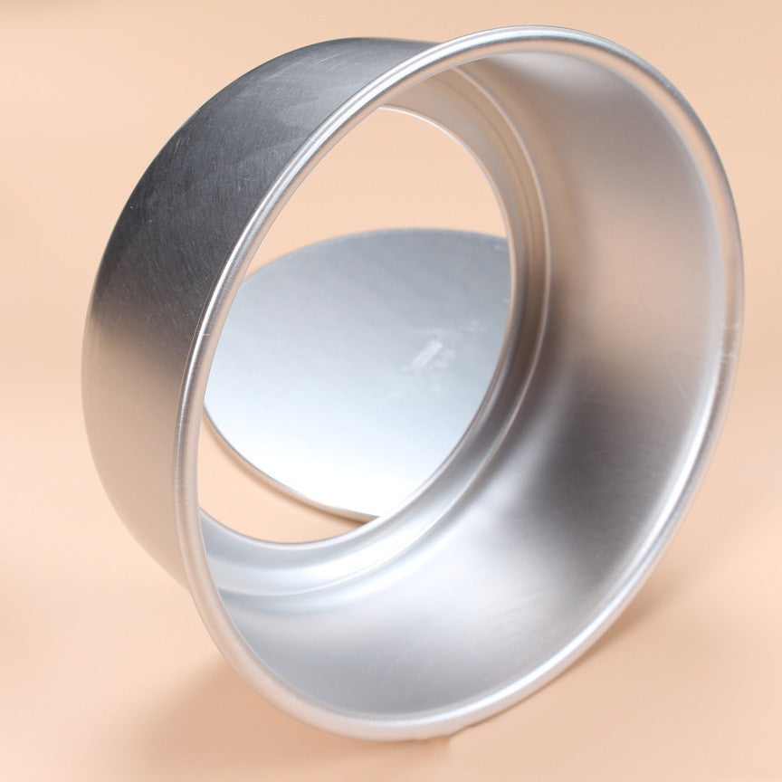 round baking mold silver cake pan