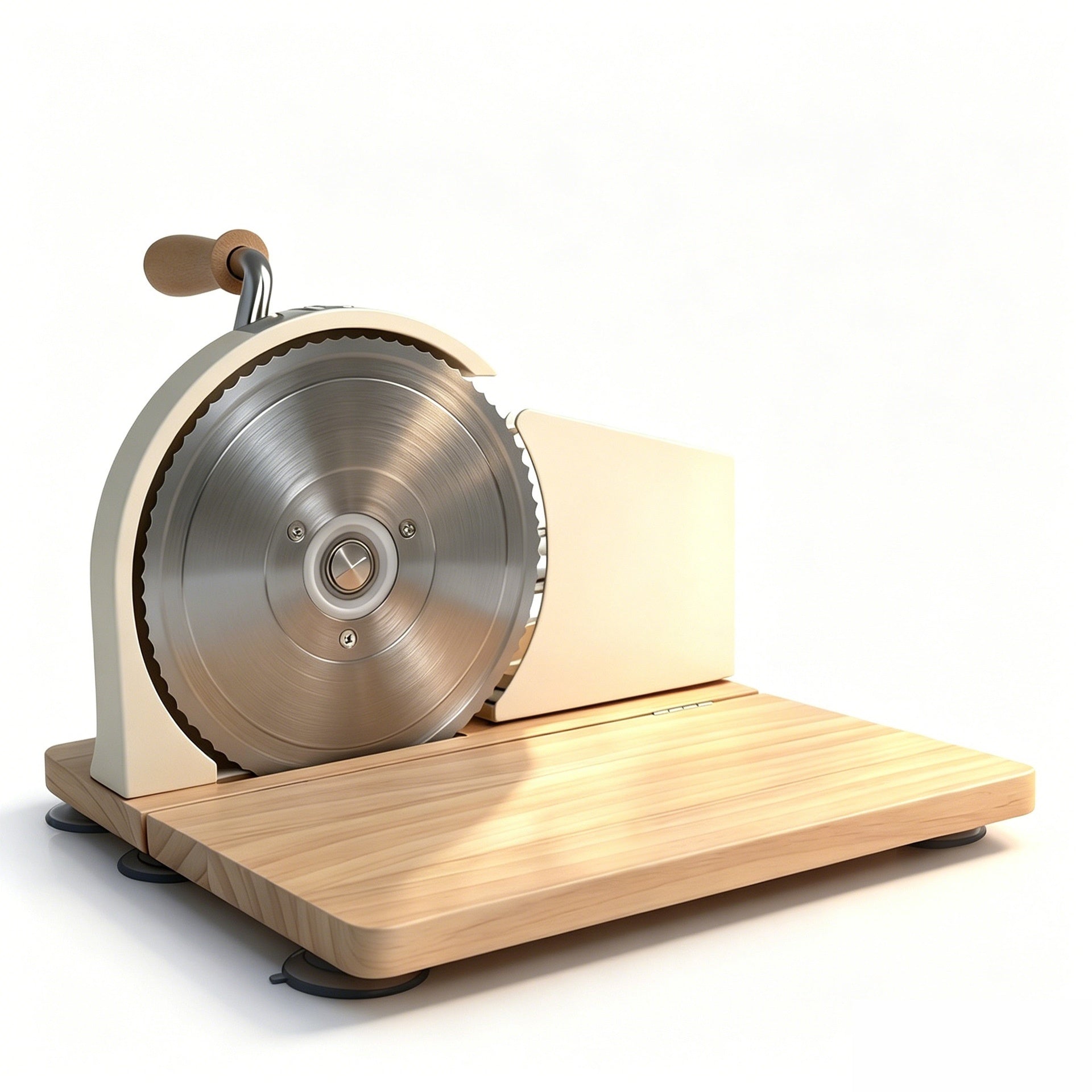 Compact foldable bread slicer for homemade bread and toast