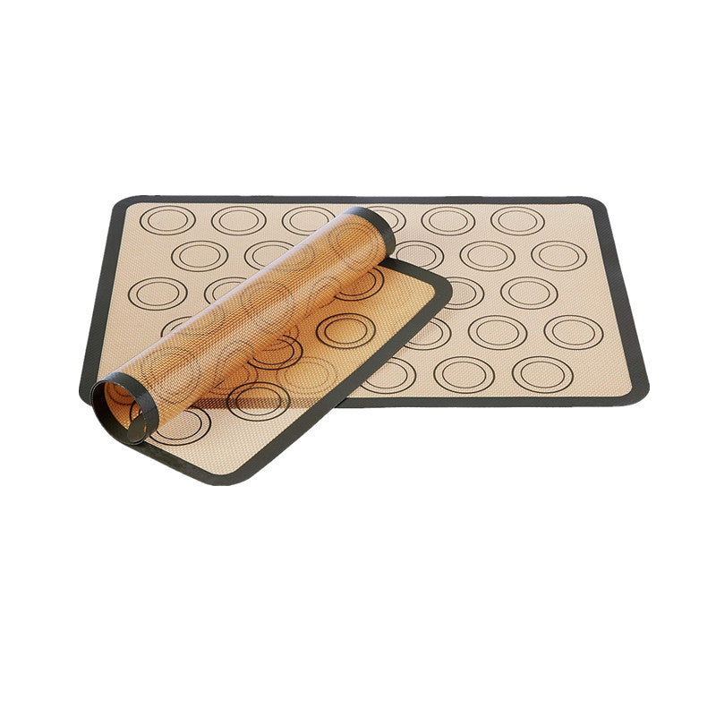 Non-stick reusable baking mat for homemade baking