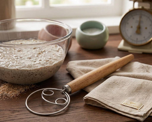 Premium sourdough mixing tool for pizza and bread dough