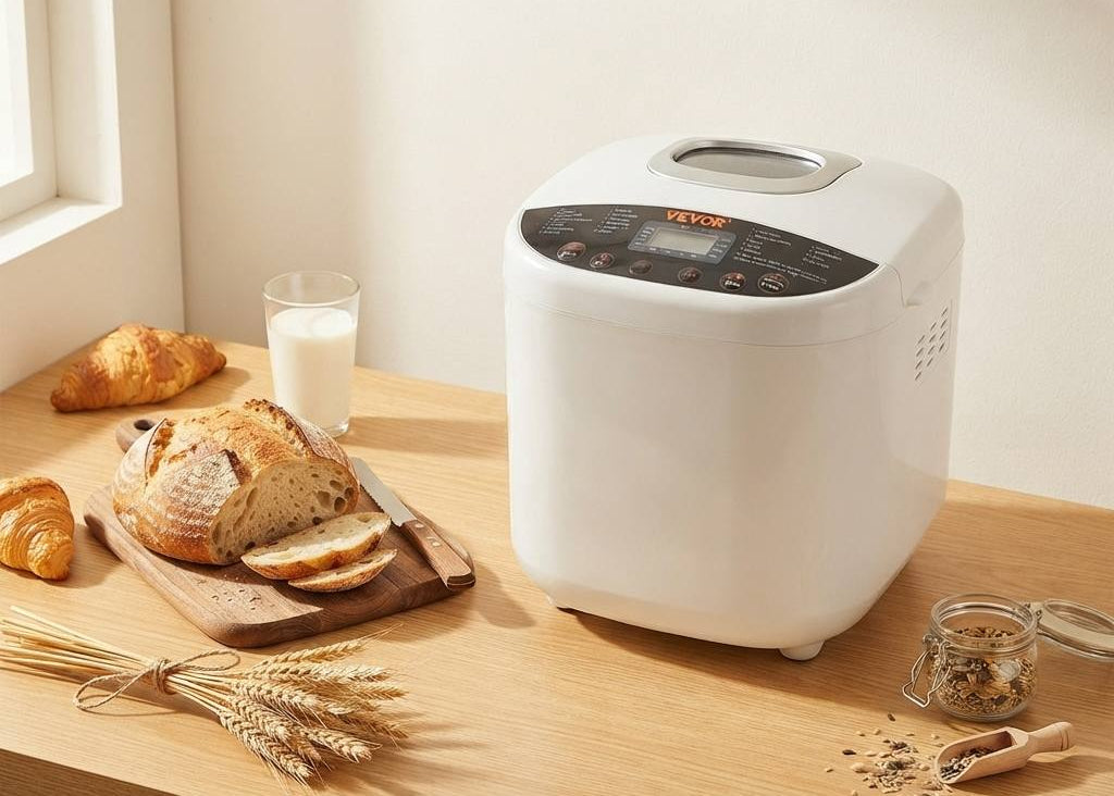 automatic bread machine with adjustable crust
