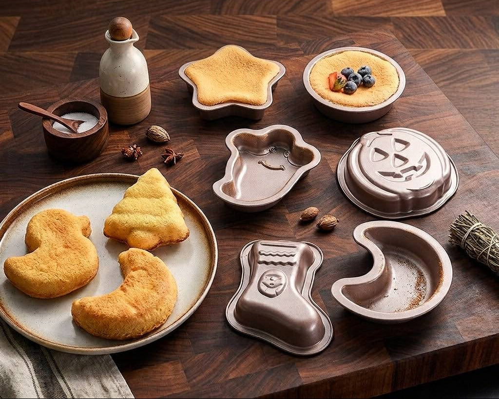 nonstick carbon steel cake baking mold
