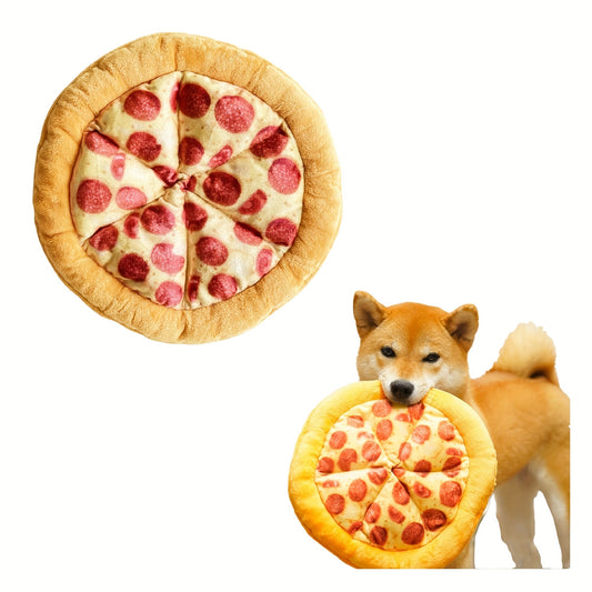 Pizza Dog Toy – Durable Chew & Play Fun for Happy Pups 🍕🐶