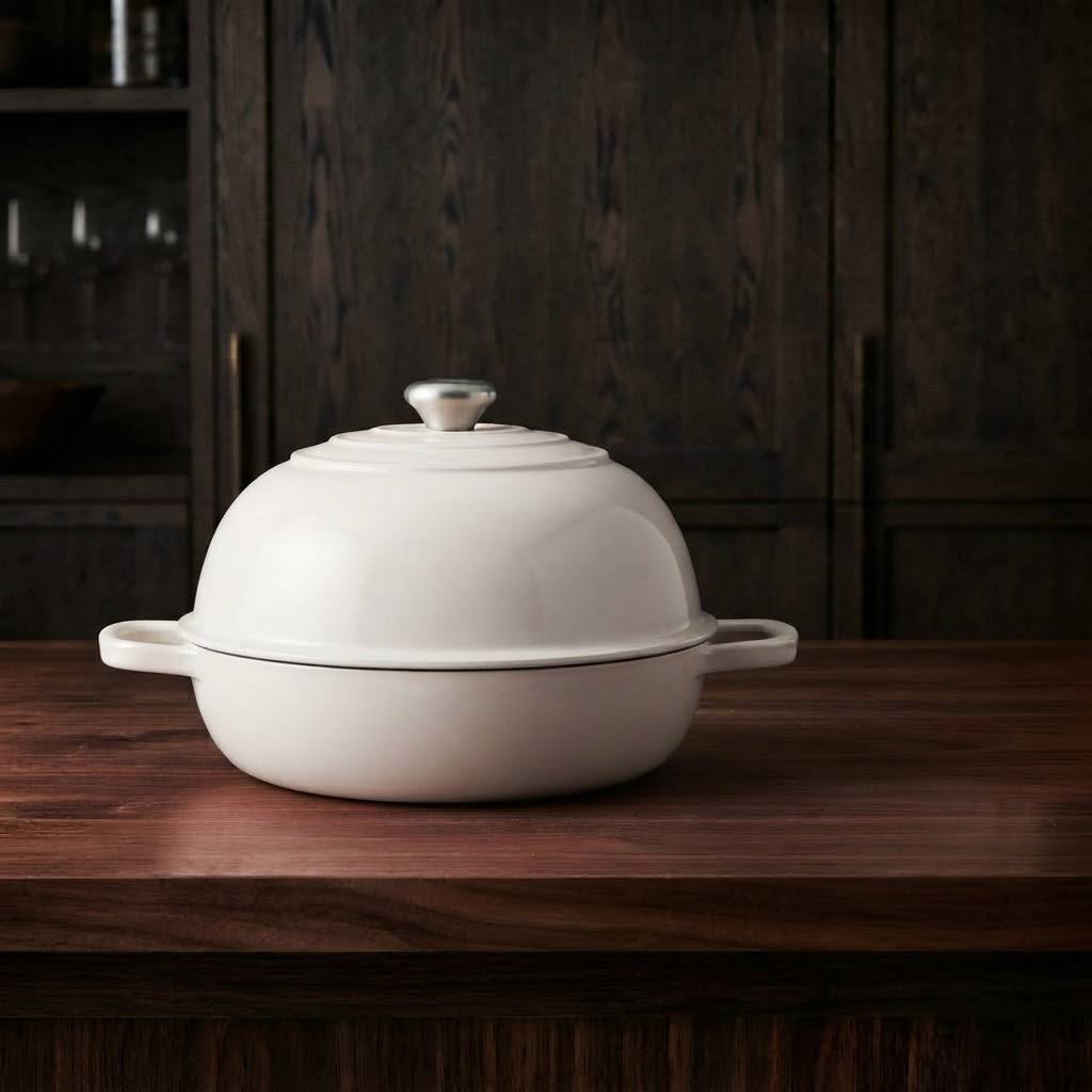 Dutch oven for homemade bread and cooking
