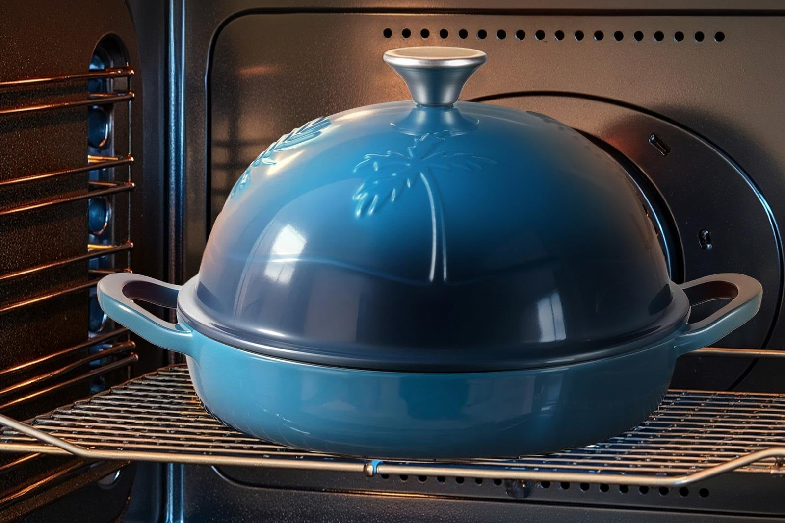 5qt enameled cast iron dutch oven with lid