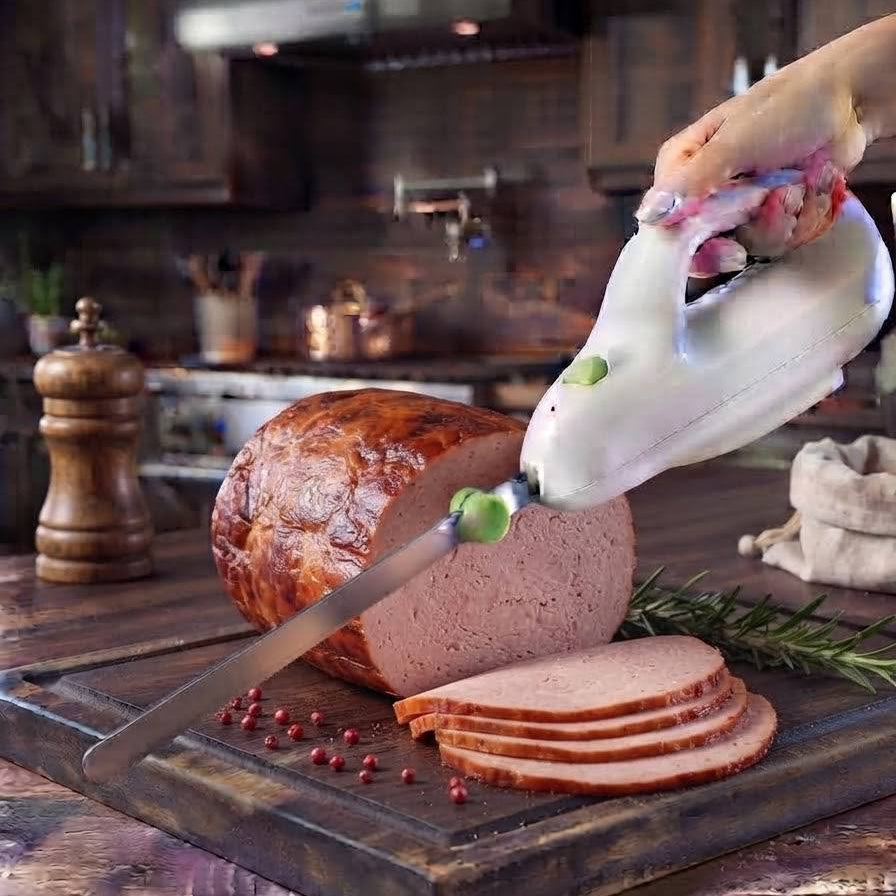electric bread and meat cutting knife