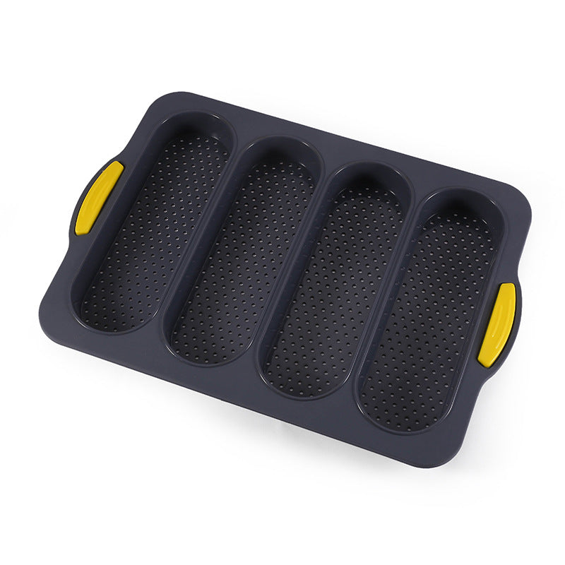 Silicone baking mold for sandwich bread and quick breads
