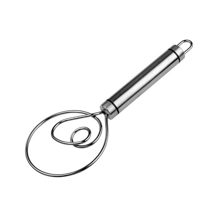 Manual bread dough whisk for homemade baking