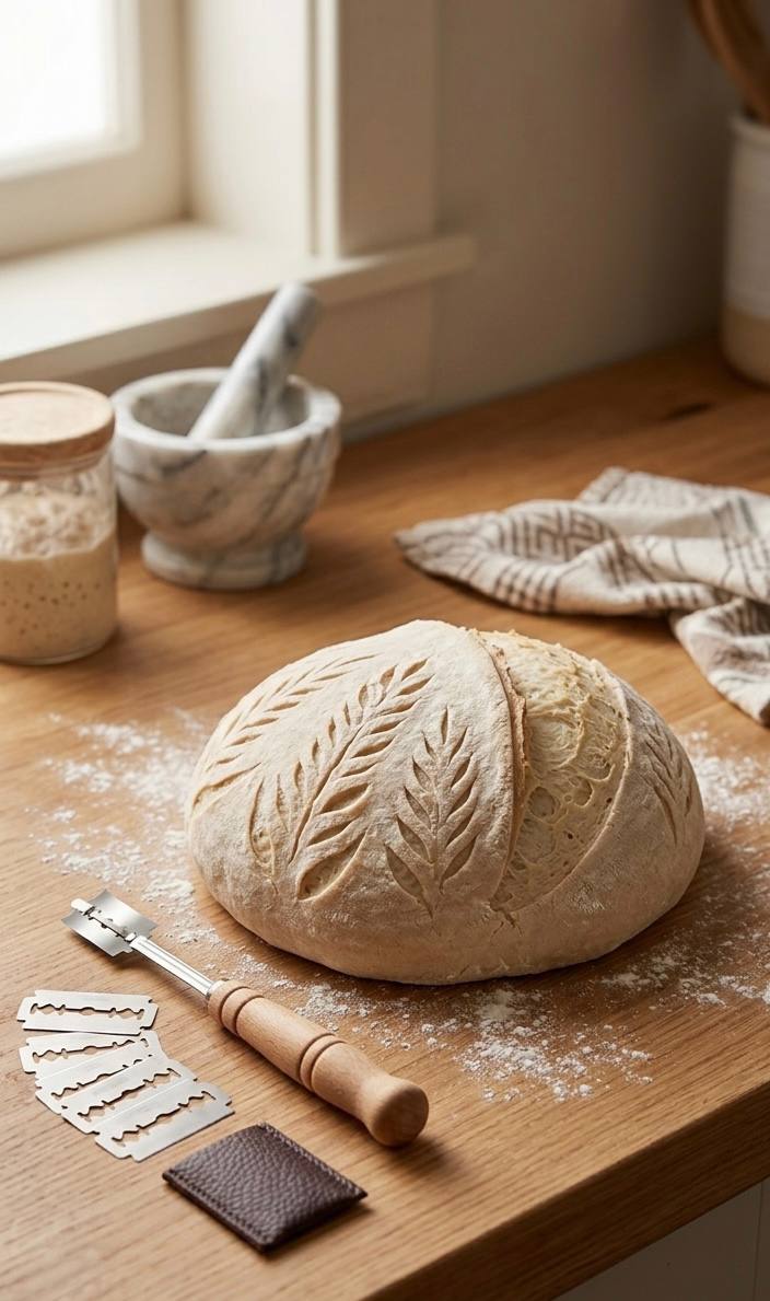 Creative style bread lame for artisan bread patterns