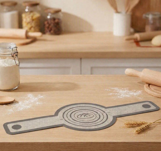 Silicone dough transfer tool for safe bread baking and oven use